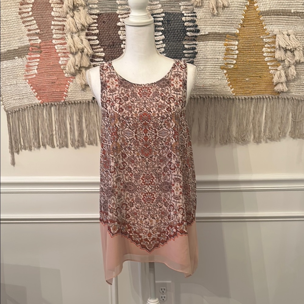 Max Studio Floral Patterned Top